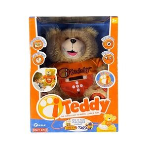 iTeddy Plush Bear Media Player Zizzle New
